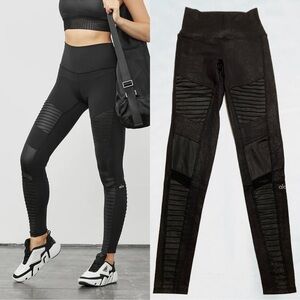 Alo Yoga High-Waist Moto Leggings Size M